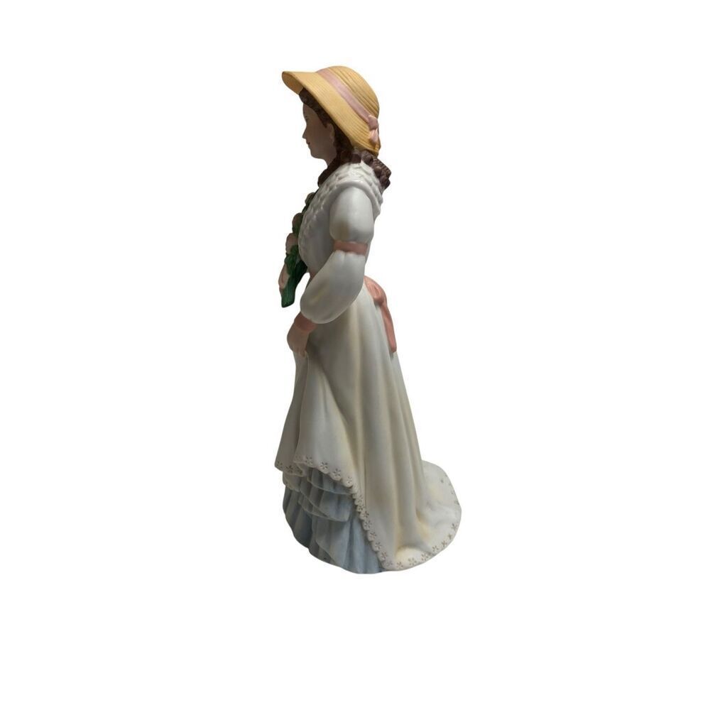 Vintage HOMCO PORCELAIN Figurine CHARLOTTE ROSE Victorian Lady‎